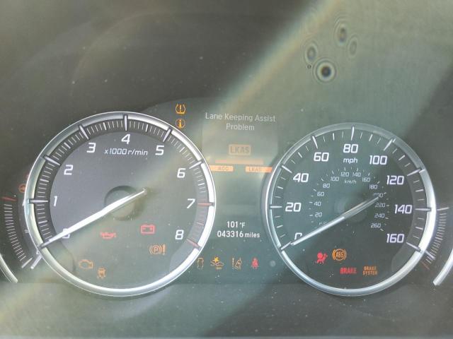 19UUB2F44LA001847 - 2020 ACURA TLX TECHNOLOGY ლურჯი ფოტო 9