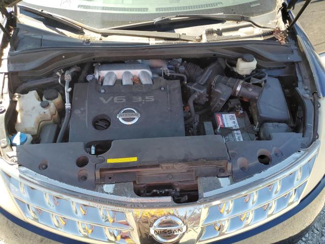 JN8AZ08T06W429299 - 2006 NISSAN MURANO SL BLUE photo 12