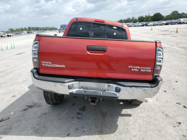 5TEJU62N46Z206600 - 2006 TOYOTA TACOMA DOUBLE CAB PRERUNNER RED photo 6