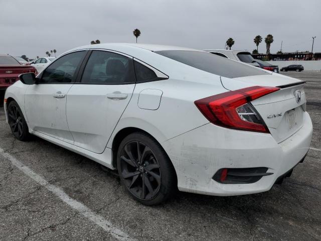 19XFC2F81LE205414 - 2020 HONDA CIVIC SPORT თეთრი ფოტო 2