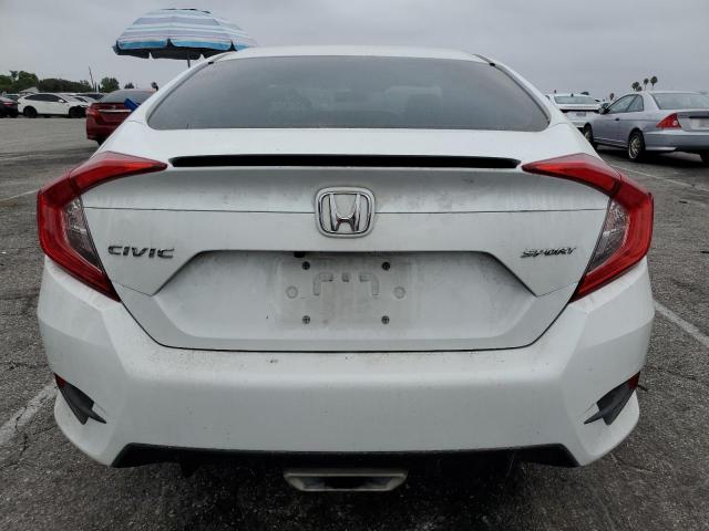 19XFC2F81LE205414 - 2020 HONDA CIVIC SPORT თეთრი ფოტო 6