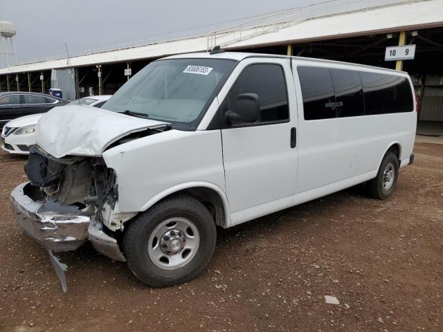 1GAZGPFG8J1316685 - 2018 CHEVROLET EXPRESS G3 LT WHITE photo 1