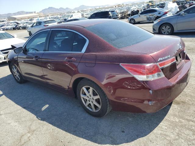 1HGCP2F49BA010815 - 2011 HONDA ACCORD LXP BURGUNDY photo 2