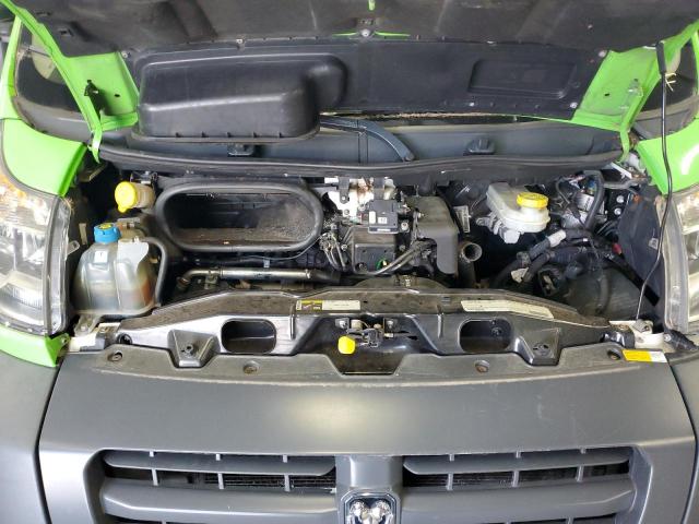 3C6URVJD9FE508870 - 2015 RAM PROMASTER 3500 HIGH მწვანე ფოტო 12