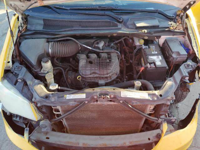 2C4RDGBG8CR366748 - 2012 DODGE GRAND CARA SE YELLOW photo 7