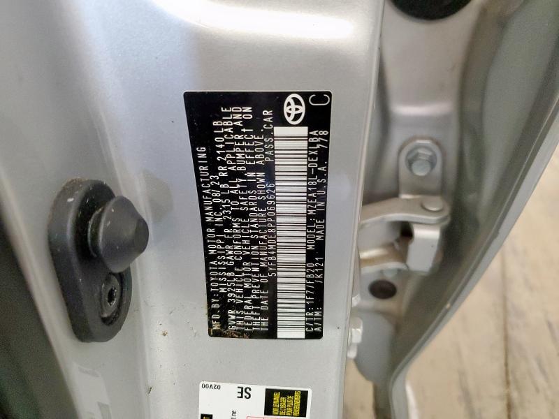 5YFB4MDE8PP069626 - 2023 TOYOTA COROLLA LE Gümüş foto 12