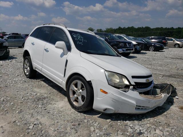 3GNAL4EK2ES632065 - 2014 CHEVROLET CAPTIVA LTZ WHITE photo 4