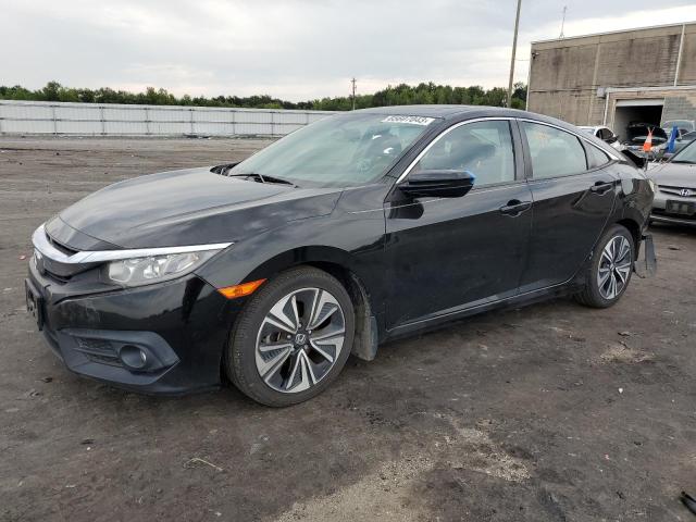 19XFC1F37HE200837 - 2017 HONDA CIVIC EX BLACK photo 1