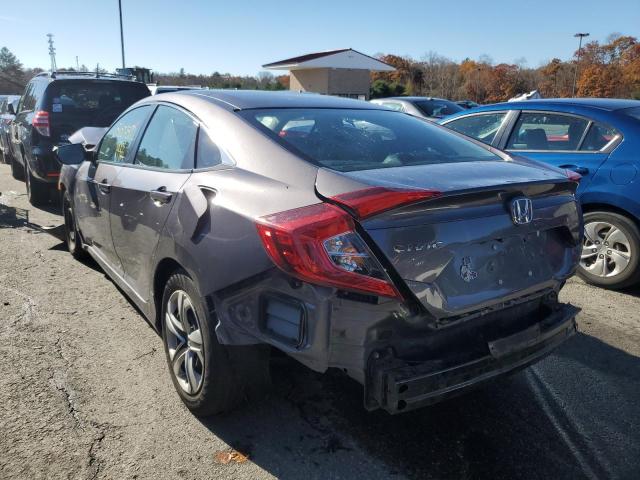 19XFC2F58HE229075 - 2017 HONDA CIVIC LX GRAY photo 3