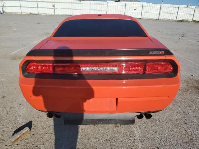 2B3LJ74W19H549038 - 2009 DODGE CHALLENGER SRT-8 ORANGE photo 6