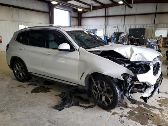 5UXTY5C03M9F87764 - 2021 BMW X3 XDRIVE30I WHITE photo 4