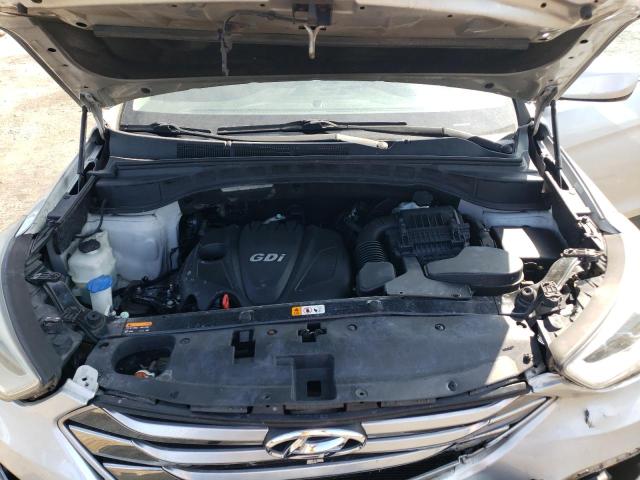 5XYZT3LB0GG346356 - 2016 HYUNDAI SANTA FE S SILVER photo 11