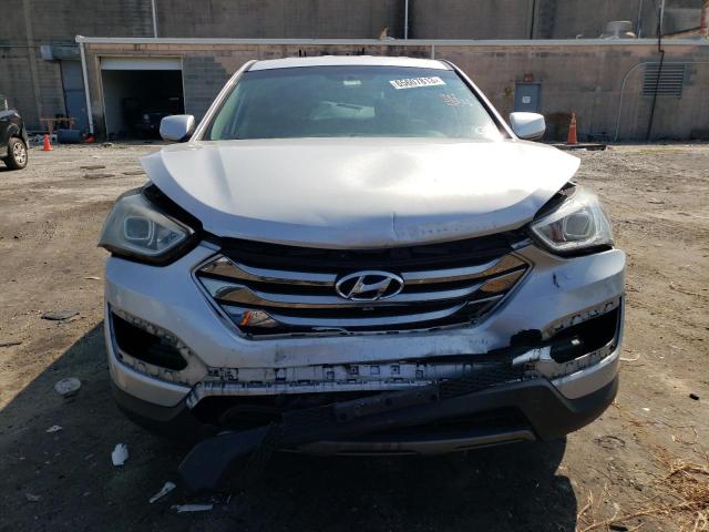 5XYZT3LB0GG346356 - 2016 HYUNDAI SANTA FE S SILVER photo 5