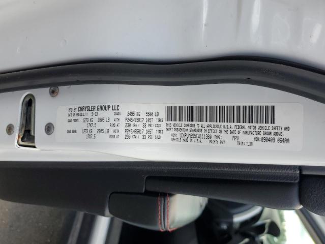 1C4PJMBS5EW111360 - 2014 JEEP CHEROKEE TRAILHAWK WHITE photo 13