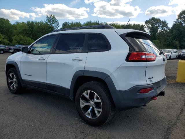 1C4PJMBS5EW111360 - 2014 JEEP CHEROKEE TRAILHAWK WHITE photo 2