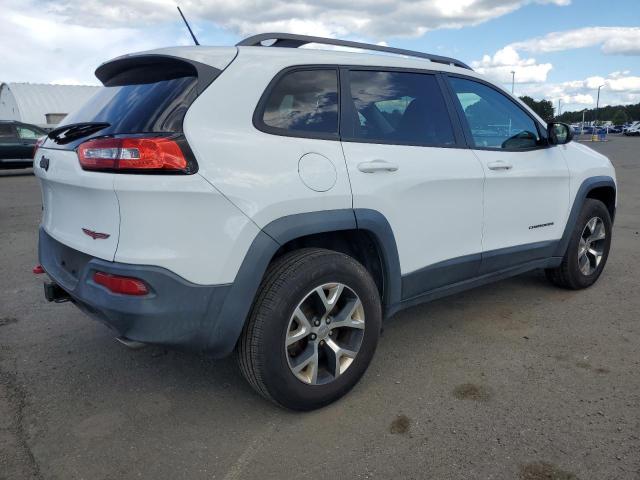 1C4PJMBS5EW111360 - 2014 JEEP CHEROKEE TRAILHAWK WHITE photo 3