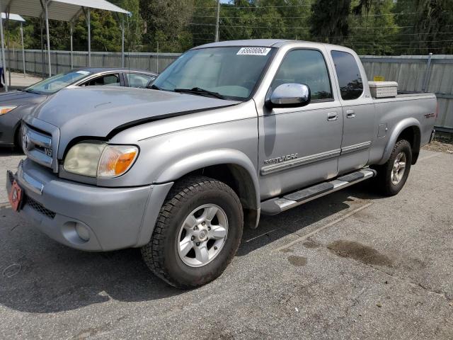 5TBRT34186S477082 - 2006 TOYOTA TUNDRA ACCESS CAB SR5 SILVER photo 1