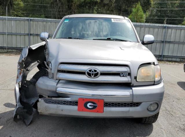 5TBRT34186S477082 - 2006 TOYOTA TUNDRA ACCESS CAB SR5 SILVER photo 5