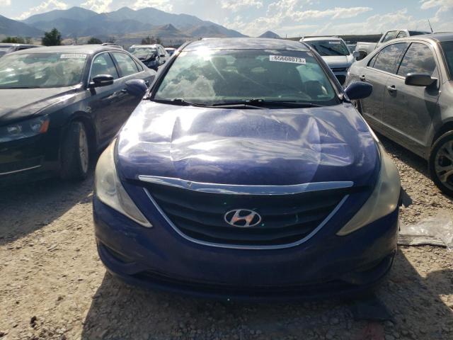 5NPEB4AC7CH314722 - 2012 HYUNDAI SONATA GLS BLUE photo 5