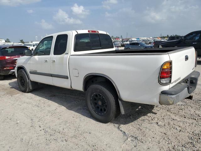 5TBRT341X3S339085 - 2003 TOYOTA TUNDRA ACCESS CAB SR5 WHITE photo 2