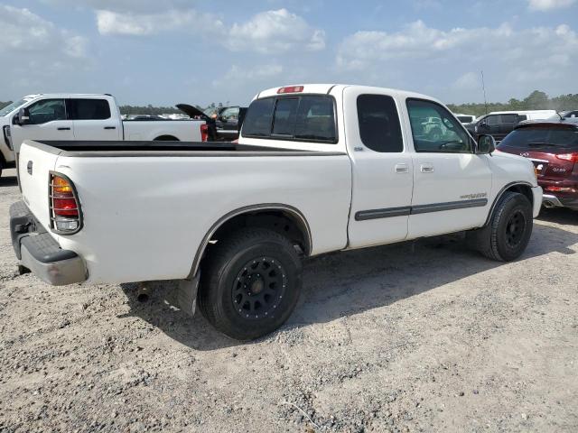 5TBRT341X3S339085 - 2003 TOYOTA TUNDRA ACCESS CAB SR5 WHITE photo 3