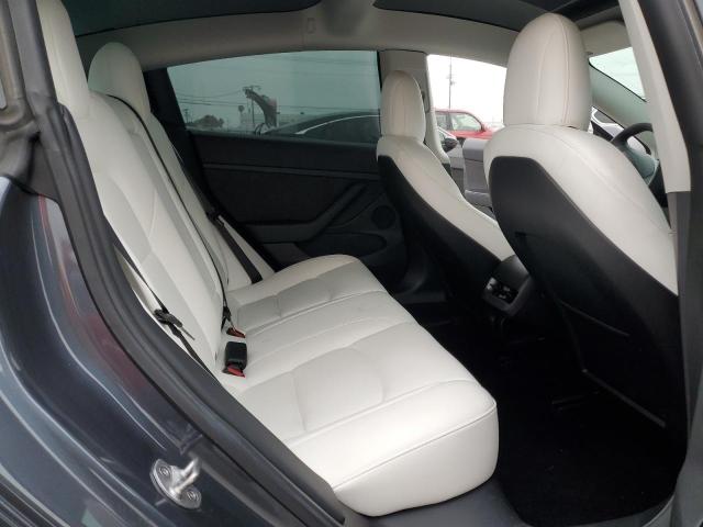 5YJ3E1EA0NF241619 - 2022 TESLA MODEL 3 GRAY photo 10
