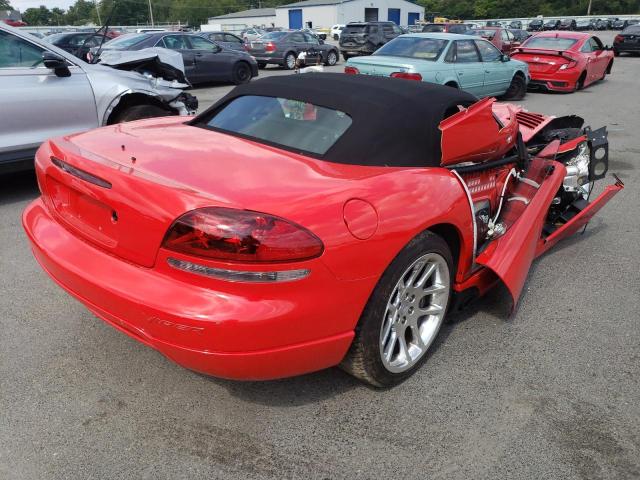 1B3JR65ZX3V501748 - 2003 DODGE VIPER SRT-10 RED photo 3