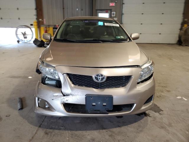 1NXBU40EX9Z137996 - 2009 TOYOTA COROLLA BASE BEIGE photo 5