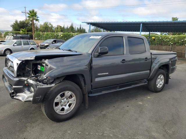 5TEJU4GN2AZ691552 - 2010 TOYOTA TACOMA DOUBLE CAB PRERUNNER GRAY photo 1