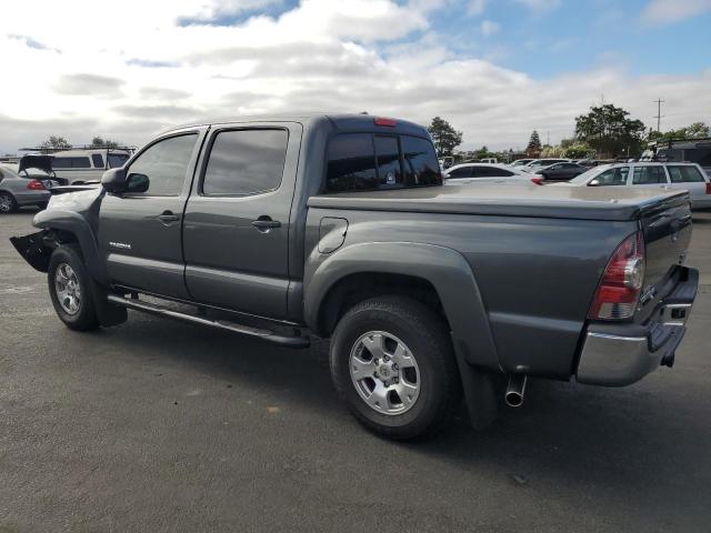 5TEJU4GN2AZ691552 - 2010 TOYOTA TACOMA DOUBLE CAB PRERUNNER GRAY photo 2