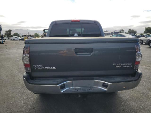5TEJU4GN2AZ691552 - 2010 TOYOTA TACOMA DOUBLE CAB PRERUNNER GRAY photo 6