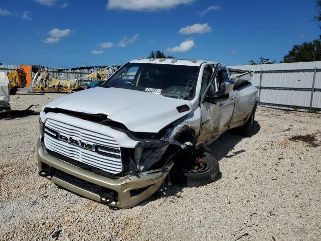 3C63DRKL8CG203769 - 2012 DODGE RAM 3500 LONGHORN WHITE photo 1