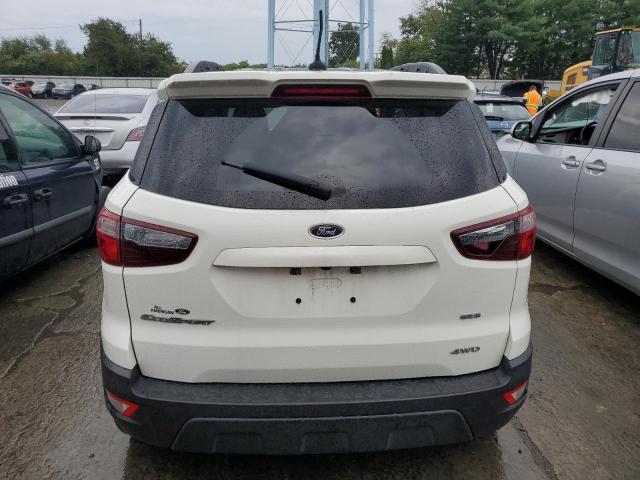 MAJ6S3JL7KC265892 - 2019 FORD ECOSPORT SES WHITE photo 6