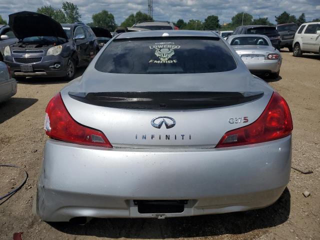 JNKCV64E98M113049 - 2008 INFINITI G37 BASE SILVER photo 6