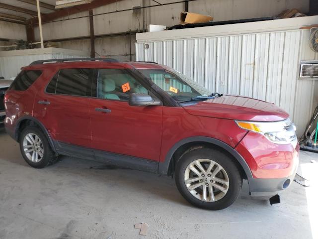 1FM5K7B88FGA02957 - 2015 FORD EXPLORER 勃艮第红 照片 4