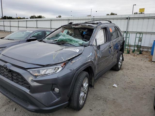 2T3A1RFV9MC182504 - 2021 TOYOTA RAV4 XLE PREMIUM CHARCOAL photo 9