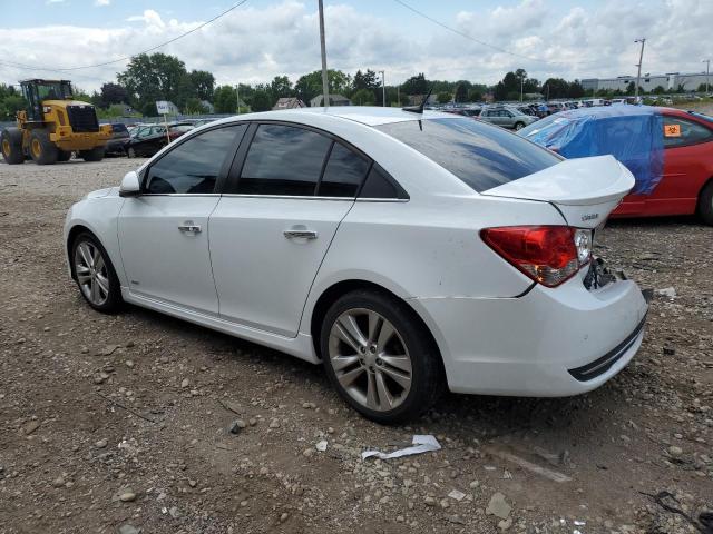 1G1PH5SC7C7229601 - 2012 CHEVROLET CRUZE LTZ WHITE photo 2