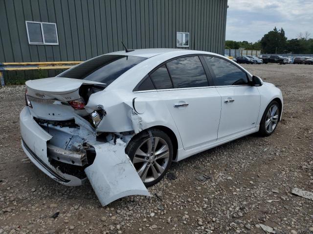 1G1PH5SC7C7229601 - 2012 CHEVROLET CRUZE LTZ WHITE photo 3