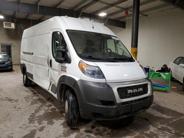 3C6TRVDG4KE523224 - 2019 RAM PROMASTER 2500 HIGH أبيض صورة 1
