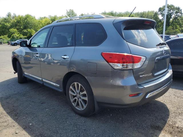 5N1AR2MM7FC666942 - 2015 NISSAN PATHFINDER S GRAY photo 2