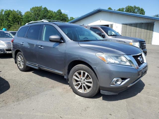 5N1AR2MM7FC666942 - 2015 NISSAN PATHFINDER S GRAY photo 4