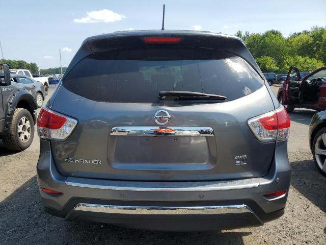 5N1AR2MM7FC666942 - 2015 NISSAN PATHFINDER S GRAY photo 6