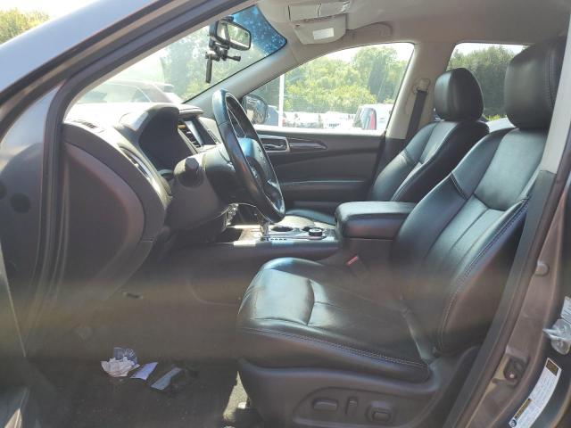 5N1AR2MM7FC666942 - 2015 NISSAN PATHFINDER S GRAY photo 7