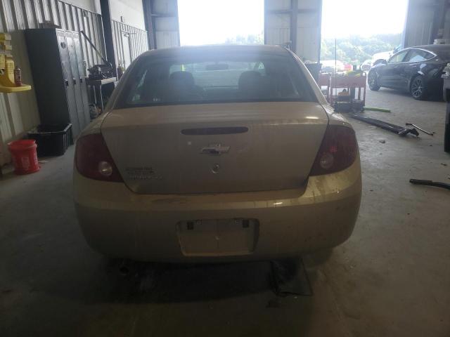 1G1AK55F667803610 - 2006 CHEVROLET COBALT LS GOLD photo 6