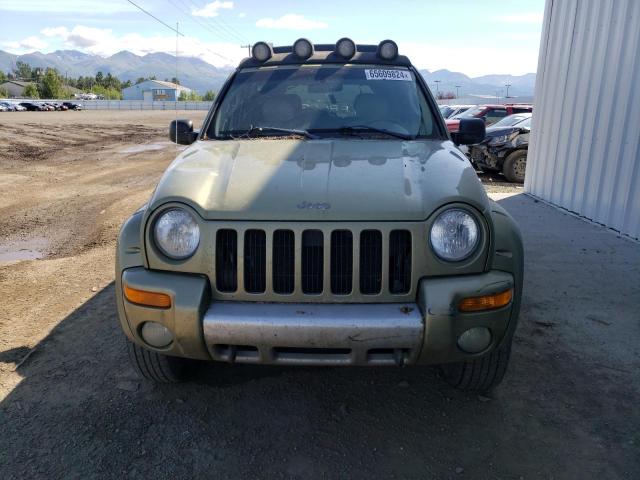 1J4GL38K24W169401 - 2004 JEEP LIBERTY RENEGADE GREEN photo 5