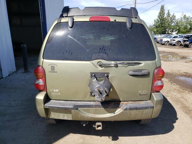 1J4GL38K24W169401 - 2004 JEEP LIBERTY RENEGADE 绿色 照片 6