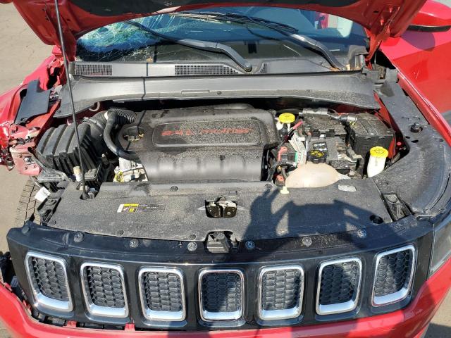 3C4NJDBB9JT192175 - 2018 JEEP COMPASS LATITUDE Կարմիր լուսանկար 11