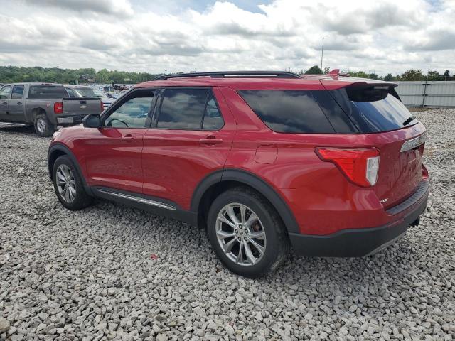 1FMSK8DH9LGC18737 - 2020 FORD EXPLORER XLT RED photo 2