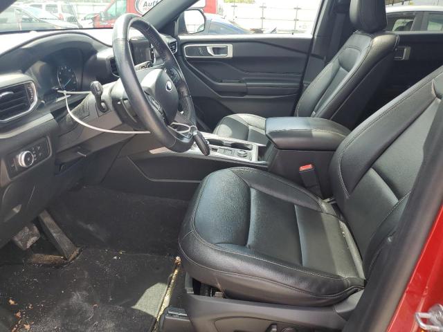 1FMSK8DH9LGC18737 - 2020 FORD EXPLORER XLT RED photo 7