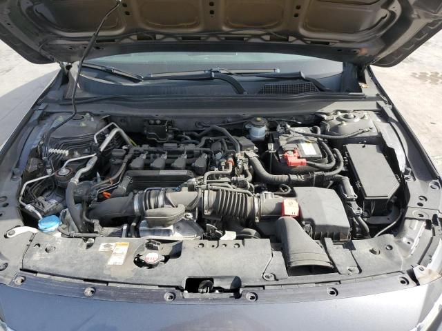 1HGCV1F46JA060229 - 2018 HONDA ACCORD EX GRAY photo 11